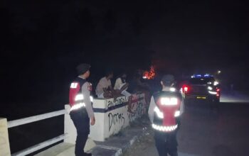 Antisipasi Gangguan Kamtibmas Libur Idul Fitri, Tim Pakaroso Polres Sigi Intensifkan Patroli Malam