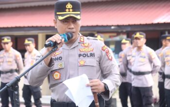 Apel Siaga Kamtibmas, Polres Wajo Antisipasi Aksi Unjuk Rasa dan Isu Nasional