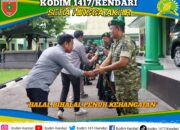 Pererat Silaturahmi Pasca Lebaran, Kodim 1417/Kendari Gelar Halal Bihalal Penuh Kehangatan
