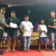 Kapolsek dan Personil Polsek Enrekang melaksanakan Pengamanan Final Kegiatan Halal Bihalal Enrekang Utara