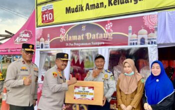 Kapolda Sultra Irjen Pol. Didik Agung Widjanarko Tinjau Pos Pengamanan Operasi Ketupat Anoa 2026 di Konawe