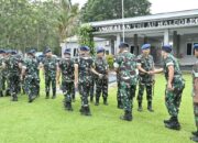 Danlanud HLO pimpin Halalbihalal di Lapangan Apel Mako Lanud Haluoleo