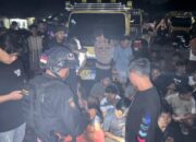 Patroli KRYD Skala Besar di Kendari, Polisi Amankan Pelaku Pemerasan dan Pembawa Sajam