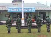 Kenaikan Pangkat Prajurit Kodim 1413/Buton, Momentum Perkuat Dedikasi dan Loyalitas Pengabdian