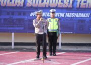 Dirlantas Polda Sultra Tekankan Peningkatan Kamseltibcarlantas dalam Apel Fungsi