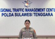 Polantas Polda Sultra Hadir di Udara, Sampaikan Update Lalu Lintas Lewat RRI Kendari