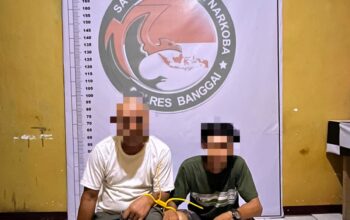 Simpan 7 Paket Sabu, 2 Pria di Luwuk Utara Ditangkap Polisi