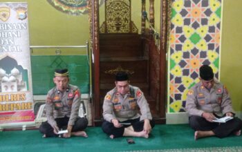 Yasinan Personil Polres Parepare, Doakan Masyarakat Kota Parepare Selalu Dalam Lindungan Tuhan