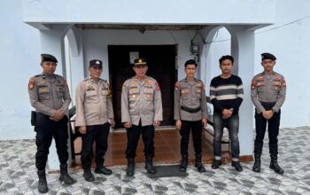 Polisi Amankan Ibadah Jumat Agung di GPDI Pantai Kosta Sengkang, Berlangsung Kondusif