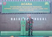 Syukuran Kenaikan Pangkat, Dandim 1413/Buton Tekankan Amanah dan Dedikasi Prajurit