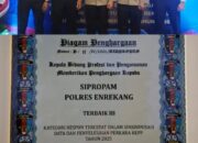 Sipropam Polres Enrekang Raih Penghargaan Terbaik III se-Polda Sulsel dalam Penyelesaian Perkara KEPP