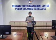 Ditlantas Polda Sultra Hadirkan Informasi Lalu Lintas Terkini Lewat Live Report Bersama RRI Kendari