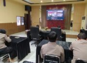 Polres Sinjai Rutin Ikuti Binrohtal Secara Virtual bersama Bagbin Religi SSDM Polri.