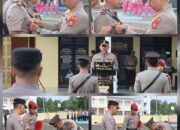 Kapolres Toraja Utara pimpin Upacara Sertijab Kasat Lantas