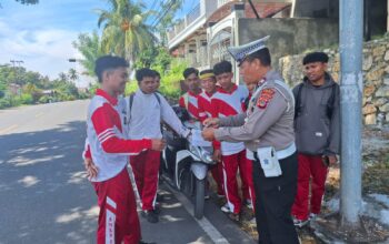 Polres Banggai Gencarkan Edukasi Pengendara Tingkatkan Kesadaran Berlalu Lintas