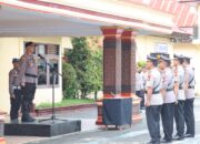 Kapolres Tator Pimpin Upacara Sertijab Kasat Lantas, Kapolsek Makale Dan Kapolsek Sangalla