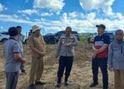 Tinjau Lahan Jagung, Kapolres AKBP Hari Budiyanto Pastikan Program Ketahanan Pangan Polres Enrekang Berjalan Optimal