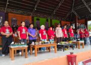 Polsek Alla Pastikan Keamanan pada Pembukaan Turnamen Sepak Bola Belajen Cup I Tahun 2026 Berlangsung Tertib dan Kondusif