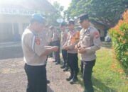Polsek Maiwa Gelar Giat Gaktibplin untuk Tingkatkan Disiplin Personel