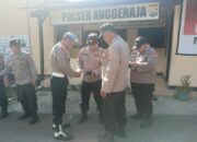 Disiplin Jadi Prioritas! Polsek Anggeraja Gelar Gaktiplin Rutin Usai Apel Pagi