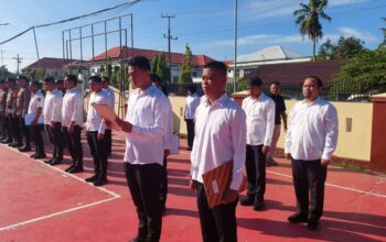 Bangun Jiwa Pengabdian dan Integritas, Polres Sinjai Konsisten Bacakan Tribrata, Catur Prasetya, dan Panca Prasetya Korpri.