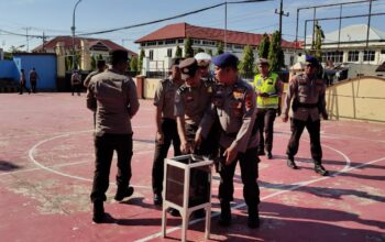 Tradisi Berbagi Polres Sinjai Terus Terawat, Sisihkan Sebagian Rezekinya Melalui Kotak Amal.