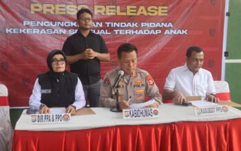 Ditres PPA dan PPO Polda Sulsel Gelar Konferensi Pers, Tiga Pelaku Kekerasan Seksual terhadap Anak Diamankan