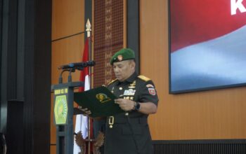 Pimpin Sertijab dan Tradisi Satuan , Danrem : Trima Kasih Kolonel Inf Noer Cahyo