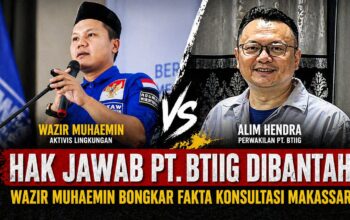Bukan Ramah-Tamah, Tapi Konsultasi Publik : Alim Hendra Disebut Pembohong