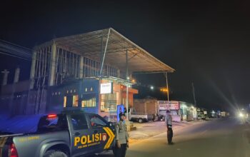 Patroli Blue Light Polsek Anggeraja Jaga Keamanan Malam Hari, Warga Diimbau Waspada Curanmor