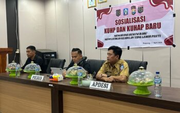 Polres Soppeng Gelar Sosialisasi KUHP dan KUHAP Baru, Perkuat Pemahaman Hukum Masyarakat