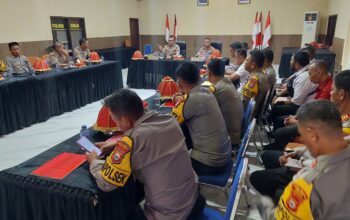 Kapolres Sinjai Pimpin Gelar Operasional Bulanan (GO), Tekankan Keamanan dan Optimalkan Tugas.