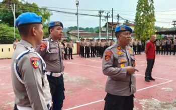 Apel Fungsi Polres Sinjai Jadi Momentum Evaluasi, Disiplin dan Profesionalisme Personel Diperkuat.