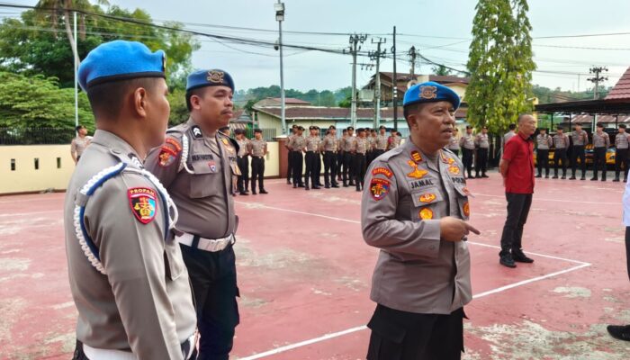 Apel Fungsi Polres Sinjai Jadi Momentum Evaluasi, Disiplin dan Profesionalisme Personel Diperkuat.
