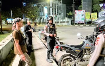 Polres Sinjai Intensifkan Patroli Malam, Ciptakan Situasi Tetap Aman Kondusif.