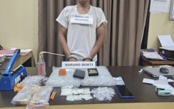 Polres Konawe Utara Bongkar Peredaran Sabu Skala Besar di Desa Belalo, 140 Gram Barang Haram Disita