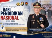 Kapolres Enrekang Sampaikan Ucapan Hardiknas 2026, Tegaskan Komitmen Dukung Pendidikan Bermutu untuk Semua