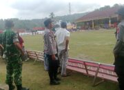 Pengamanan Maksimal, Polsek Alla Pastikan Belajen Cup I Berjalan Aman dan Lancar