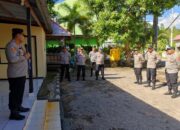 Minggu Ke Empat, Kapolres Buton Kunjungi Polsek Kapontori, Tekankan Peningkatan Pelayanan Masyarakat