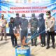 Kapolda Sulsel Hadiri Pemusnahan Rokok dan Minuman Beralkohol Ilegal oleh Kanwil DJBC Sulbagsel