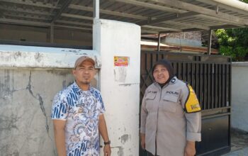 Bhabinkamtibmas Sosialisasikan Layanan 110, Lurah Bukit Indah Parepare Berikan Dukungan