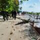 Menjaga Keindahan Pesisir Wakatobi, Koramil 1413-11/Wangi-Wangi Gelar Karya Bakti Bersih Pantai