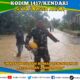 Waspada Banjir, Babinsa Koramil 1417-11/Poasia Pantau Puluhan Rumah Terendam di Kelurahan Anduonohu