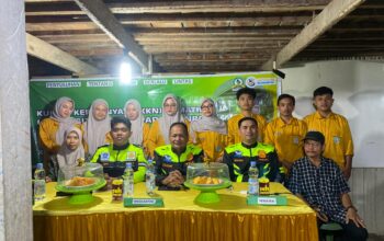 Satlantas Polres Soppeng Sosialisasikan Kamseltibcar Lantas dan Call Center 110 kepada Masyarakat Lapajung