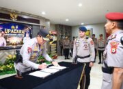 Penyerahan Jabatan Dirreskrimum Polda Sulsel, Kapolda Sampaikan Terima Kasih atas Dukungan dan Kinerja Selama Bertugas