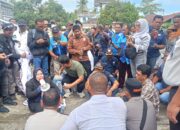 Puluhan Wartawan Batubara Aksi Damai Ke Lapas Kelas IIA Labuhan Ruku, Kalapas Sambut Baik Pers 