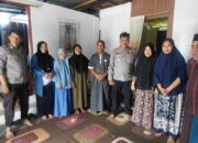 Kapolsek Cendana bersama bhabinkamtibmas laksanakan sambang ke Rumah Warga