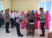 Kapolres Konawe Utara Pimpin Sertijab Kapolsek Asera, Wujud Penyegaran Organisasi dan Penguatan Pelayanan Masyarakat