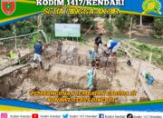 Sinergi Membangun Desa, Pembangunan Jembatan Garuda di Konawe Terus Dikebut