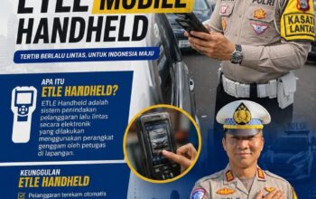 Sat Lantas Polres Palopo Terapkan Penindakan Tilang Etle Mobile Handheld